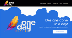 Desktop Screenshot of onedaygraphics.com